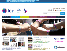 Tablet Screenshot of colegiodejesus.org